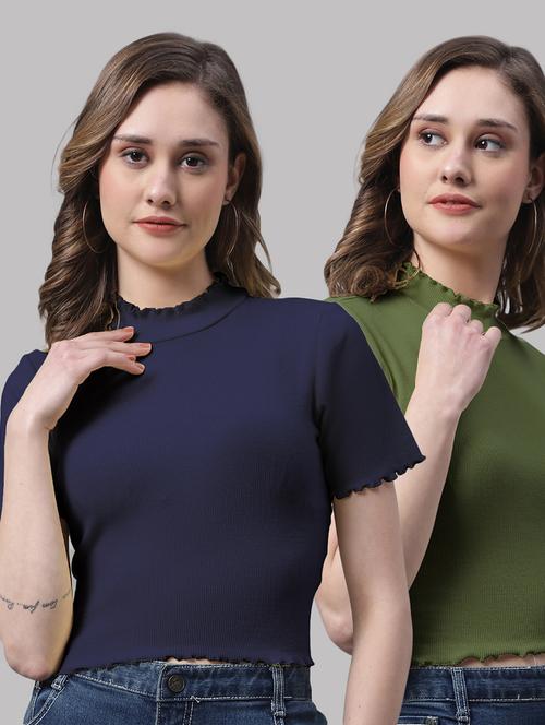 women's tops combo - 20272378 - Very Small Image - 1