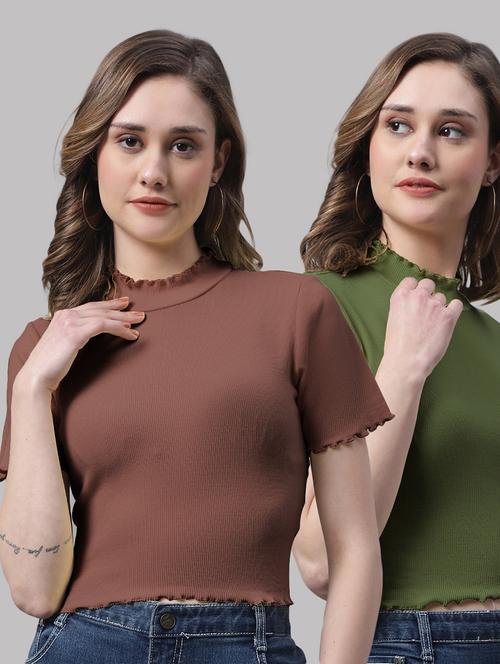 women's tops combo - 20272383 - Very Small Image - 1