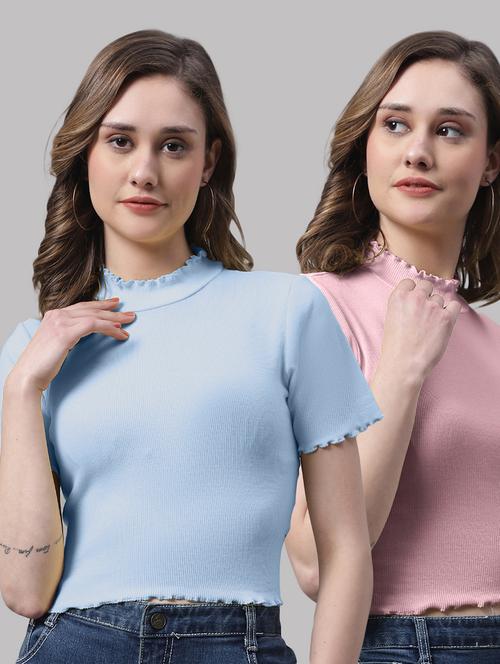 women's tops combo - 20272385 - Very Small Image - 1