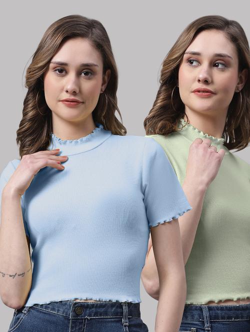 women's tops combo - 20272386 - Very Small Image - 1