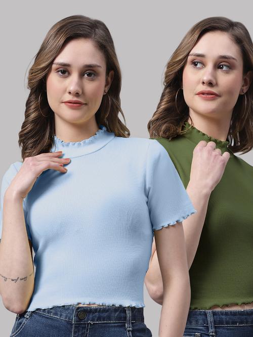 women's tops combo - 20272387 - Very Small Image - 1