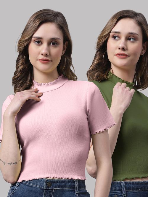 women's tops combo - 20272392 - Very Small Image - 1