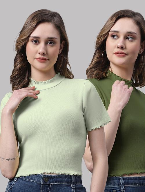 women's tops combo - 20272393 - Very Small Image - 1