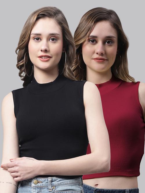 women's tops combo - 20272398 - Very Small Image - 1