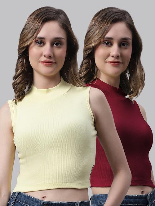 women's tops combo - 20272421 - Very Small Image - 1