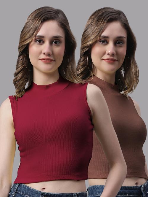 women's tops combo - 20272451 - Very Small Image - 1