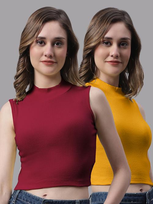 women's tops combo - 20272453 - Very Small Image - 1