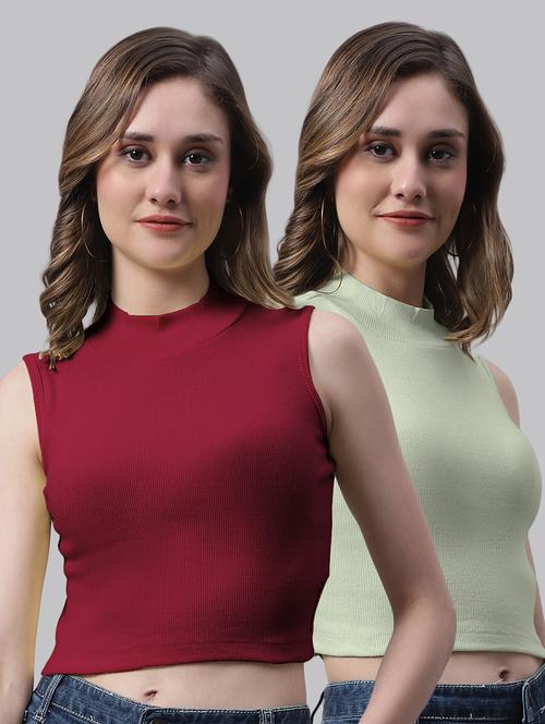 women's tops combo - 20272455 - Very Small Image - 1