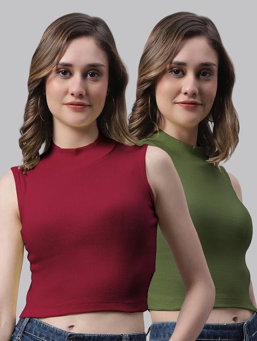 women's tops combo - 20272456 - Very Small Image - 1