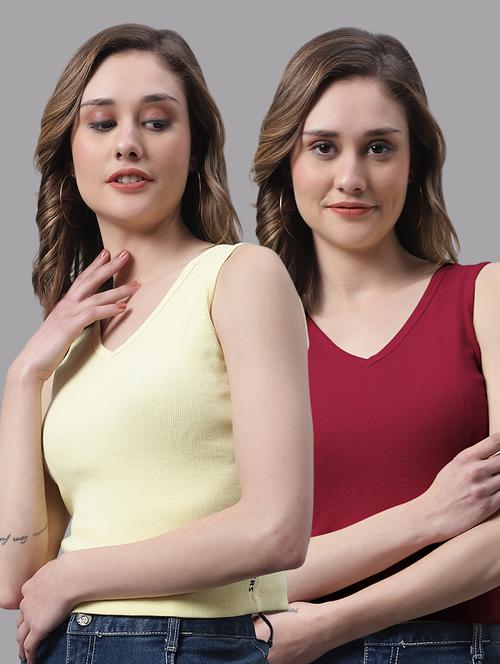 women's tops combo - 20272518 - Very Small Image - 1