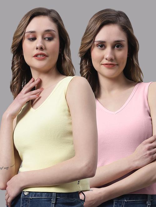 women's tops combo - 20272524 - Very Small Image - 1