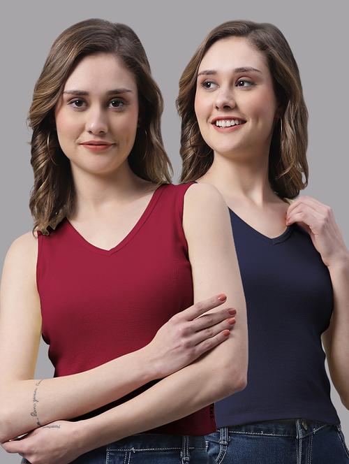 women's tops combo - 20272547 - Very Small Image - 1