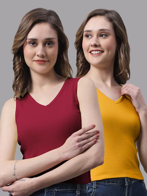 women's tops combo - 20272550 - Very Small Image - 1