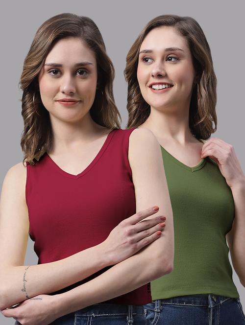 women's tops combo - 20272553 - Very Small Image - 1