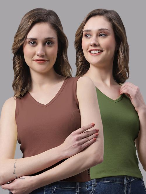 women's tops combo - 20272571 - Very Small Image - 1