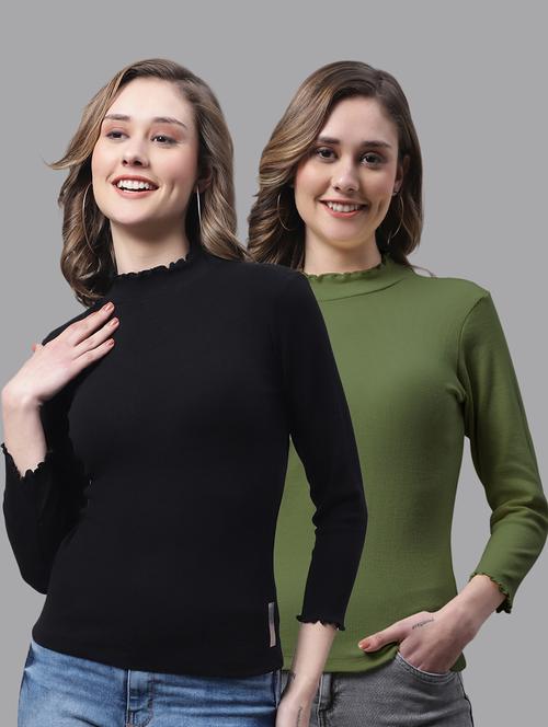 women's tops combo - 20272594 - Very Small Image - 1