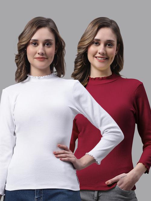 women's tops combo - 20272598 - Very Small Image - 1