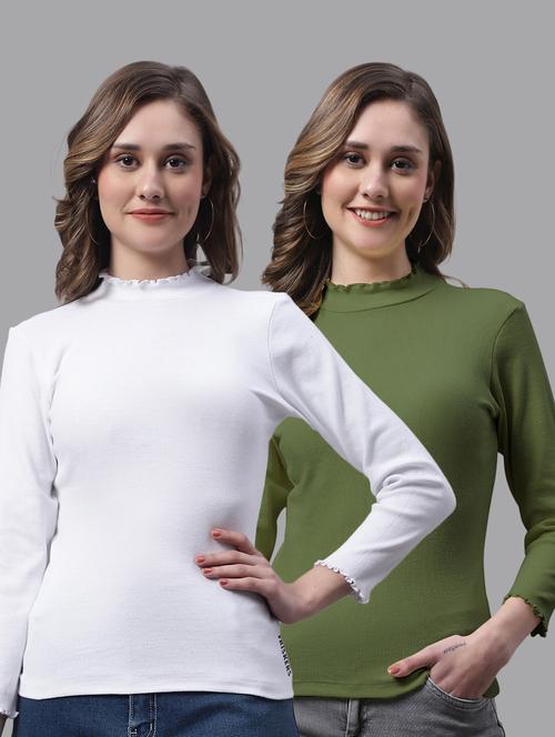 women's tops combo - 20272606 - Very Small Image - 1