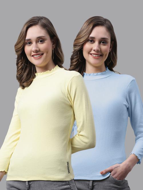 women's tops combo - 20272613 - Very Small Image - 1