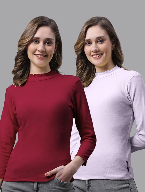women's tops combo - 20272637 - Very Small Image - 1