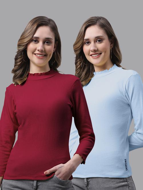 women's tops combo - 20272640 - Very Small Image - 1