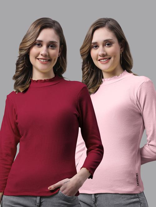 women's tops combo - 20272642 - Very Small Image - 1