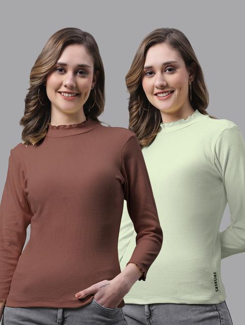 women's tops combo - 20272661 - Very Small Image - 1