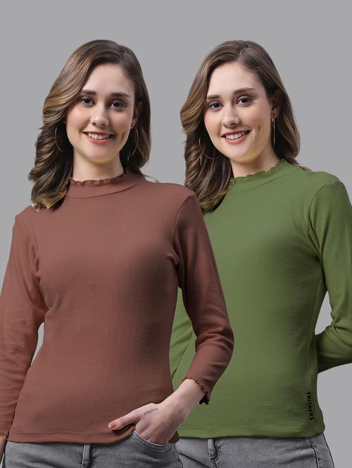 women's tops combo - 20272662 - Very Small Image - 1