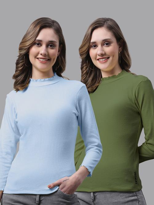women's tops combo - 20272666 - Very Small Image - 1