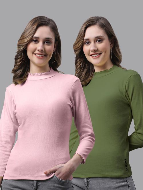 women's tops combo - 20272671 - Very Small Image - 1