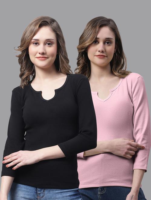 women's tops combo - 20272785 - Very Small Image - 1