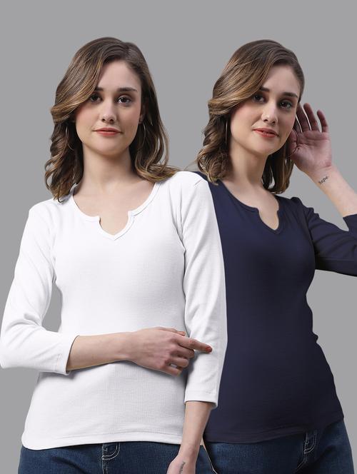 women's tops combo - 20272793 - Very Small Image - 1