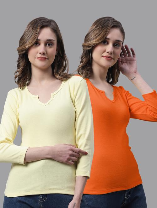 women's tops combo - 20272800 - Very Small Image - 1