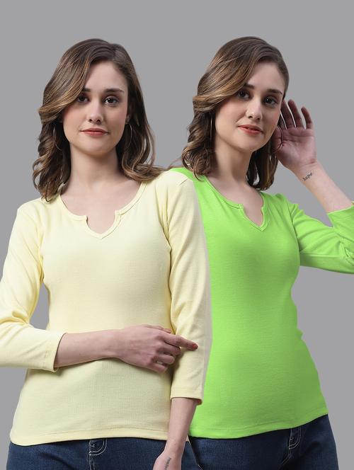 women's tops combo - 20272801 - Very Small Image - 1