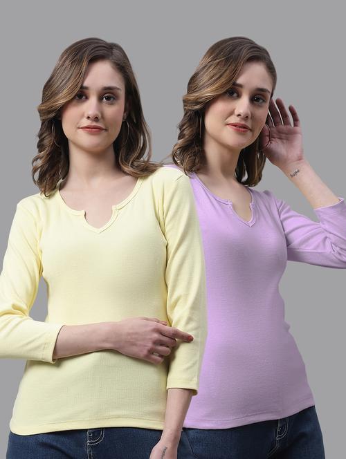 women's tops combo - 20272803 - Very Small Image - 1
