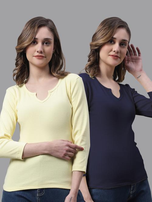 women's tops combo - 20272804 - Very Small Image - 1