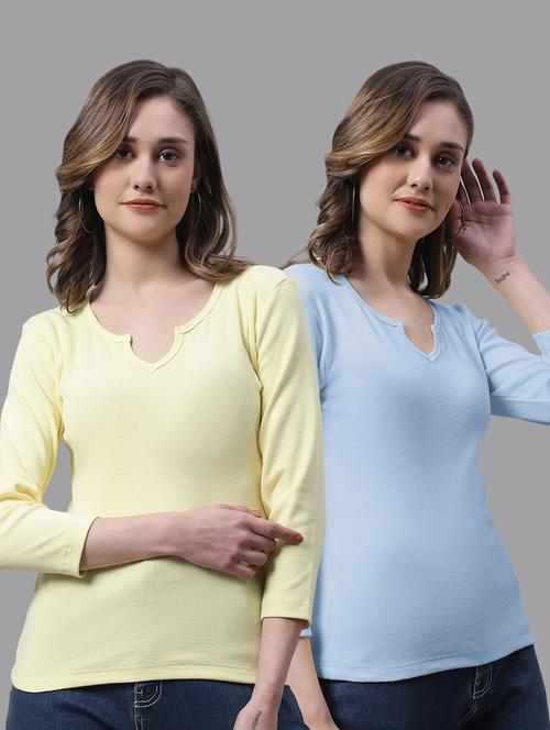 women's tops combo - 20272806 - Very Small Image - 1
