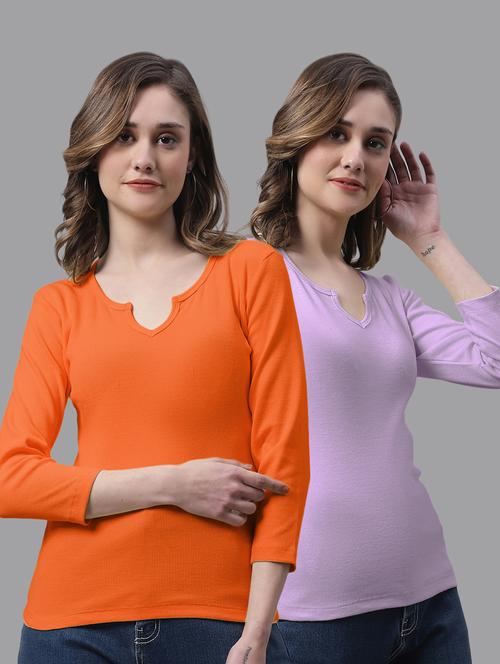 women's tops combo - 20272813 - Very Small Image - 1
