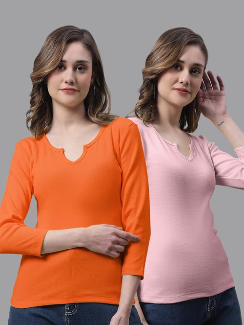 women's tops combo - 20272818 - Very Small Image - 1