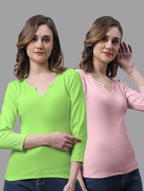 women's tops combo - 20272827 - Very Small Image - 1