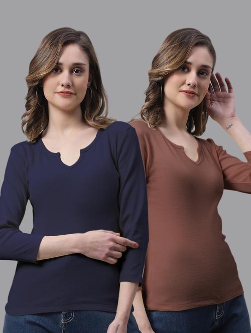 women's tops combo - 20272845 - Very Small Image - 1