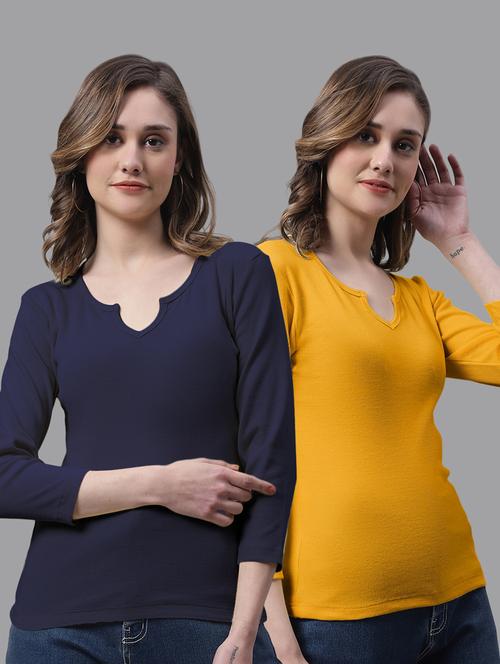 women's tops combo - 20272847 - Very Small Image - 1