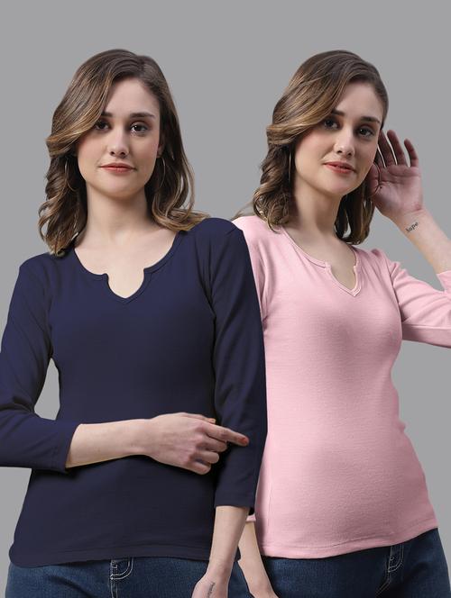 women's tops combo - 20272848 - Very Small Image - 1