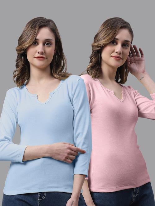 women's tops combo - 20272857 - Very Small Image - 1