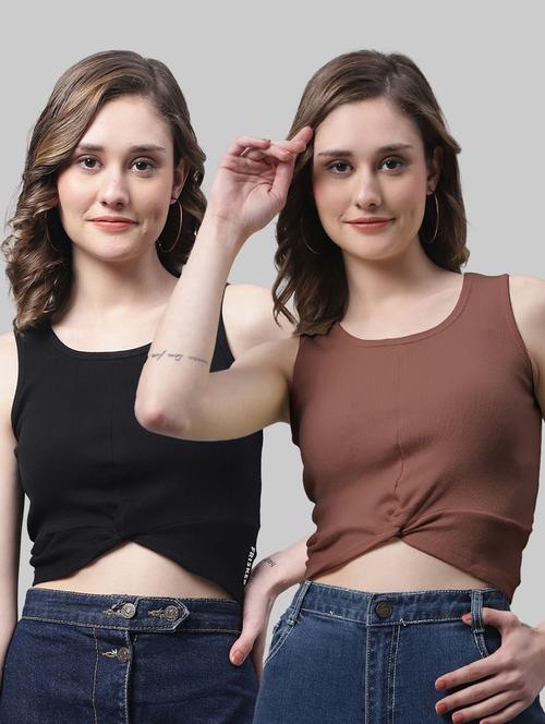 women's tops combo - 20272873 - Very Small Image - 1