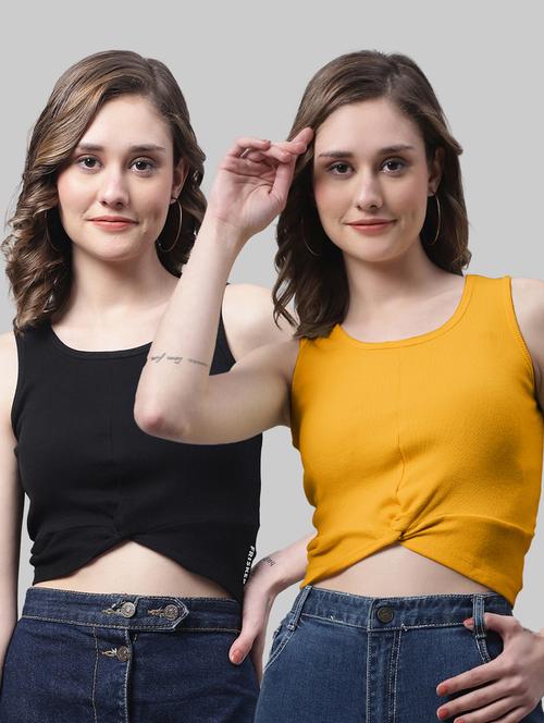 women's tops combo - 20272875 - Very Small Image - 1