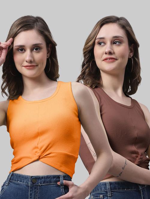 women's tops combo - 20272906 - Very Small Image - 1