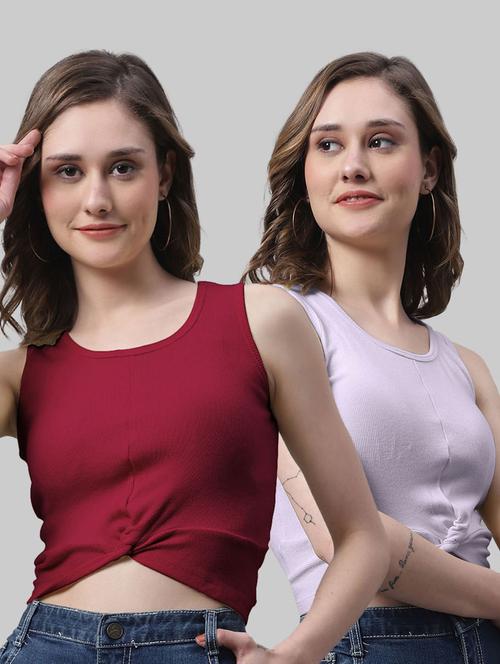 women's tops combo - 20272921 - Very Small Image - 1