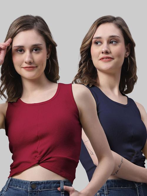 women's tops combo - 20272922 - Very Small Image - 1