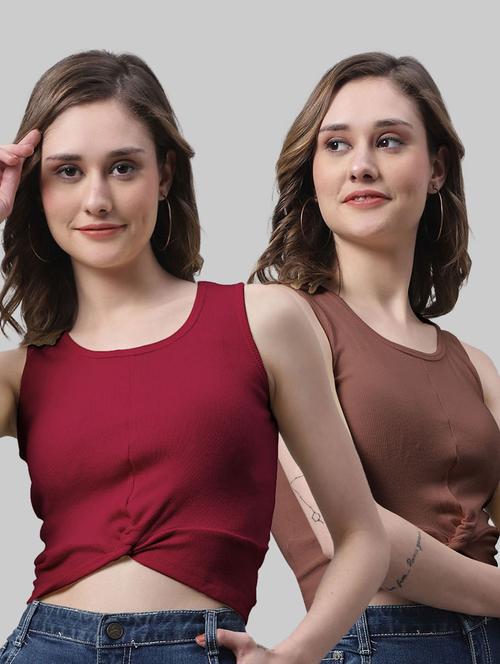 women's tops combo - 20272923 - Very Small Image - 1